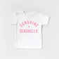 Sunshine + Seashells Toddler and Youth Color Shirt