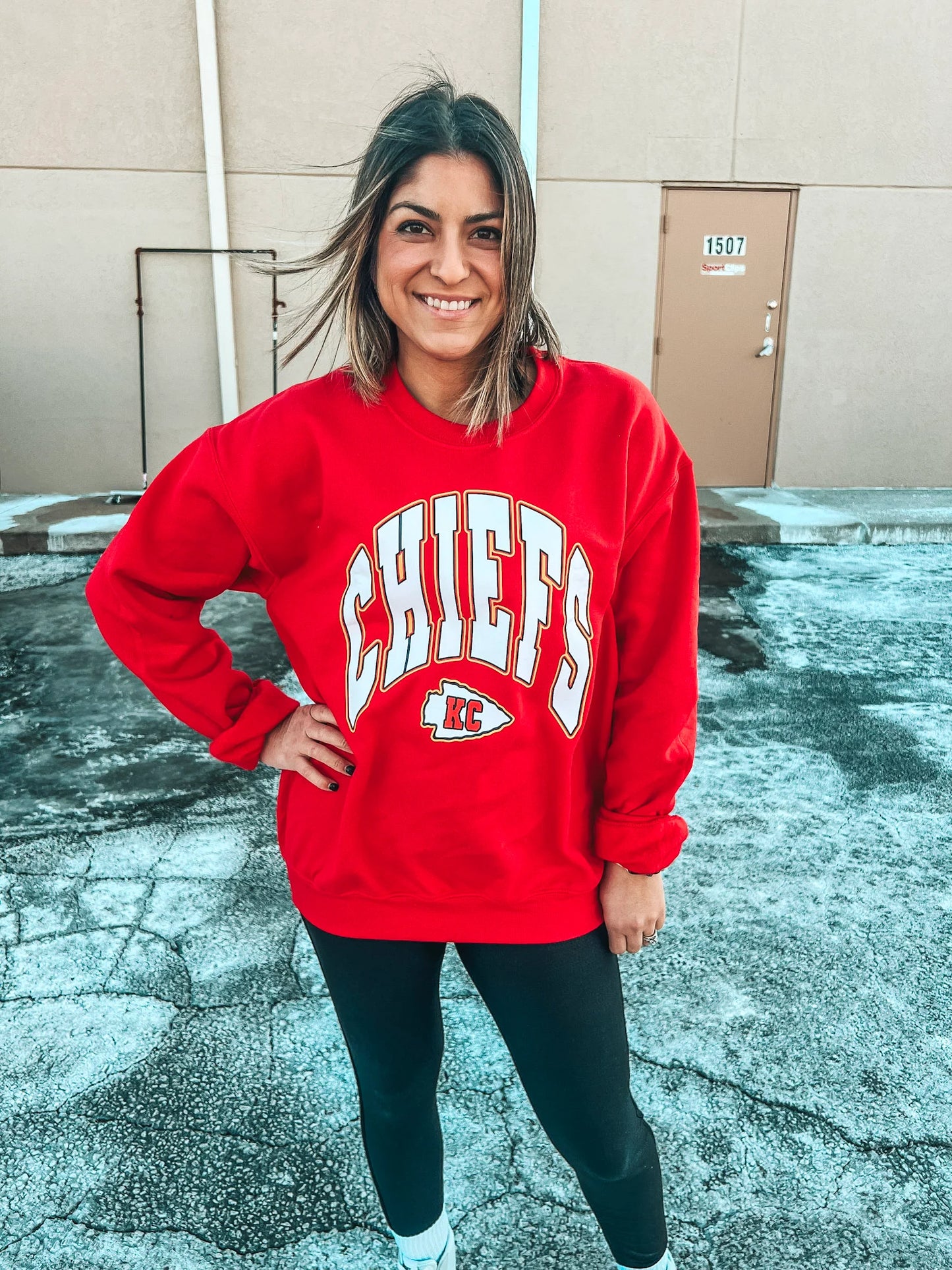 CHIEFS LARGE FONT SWEATSHIRT