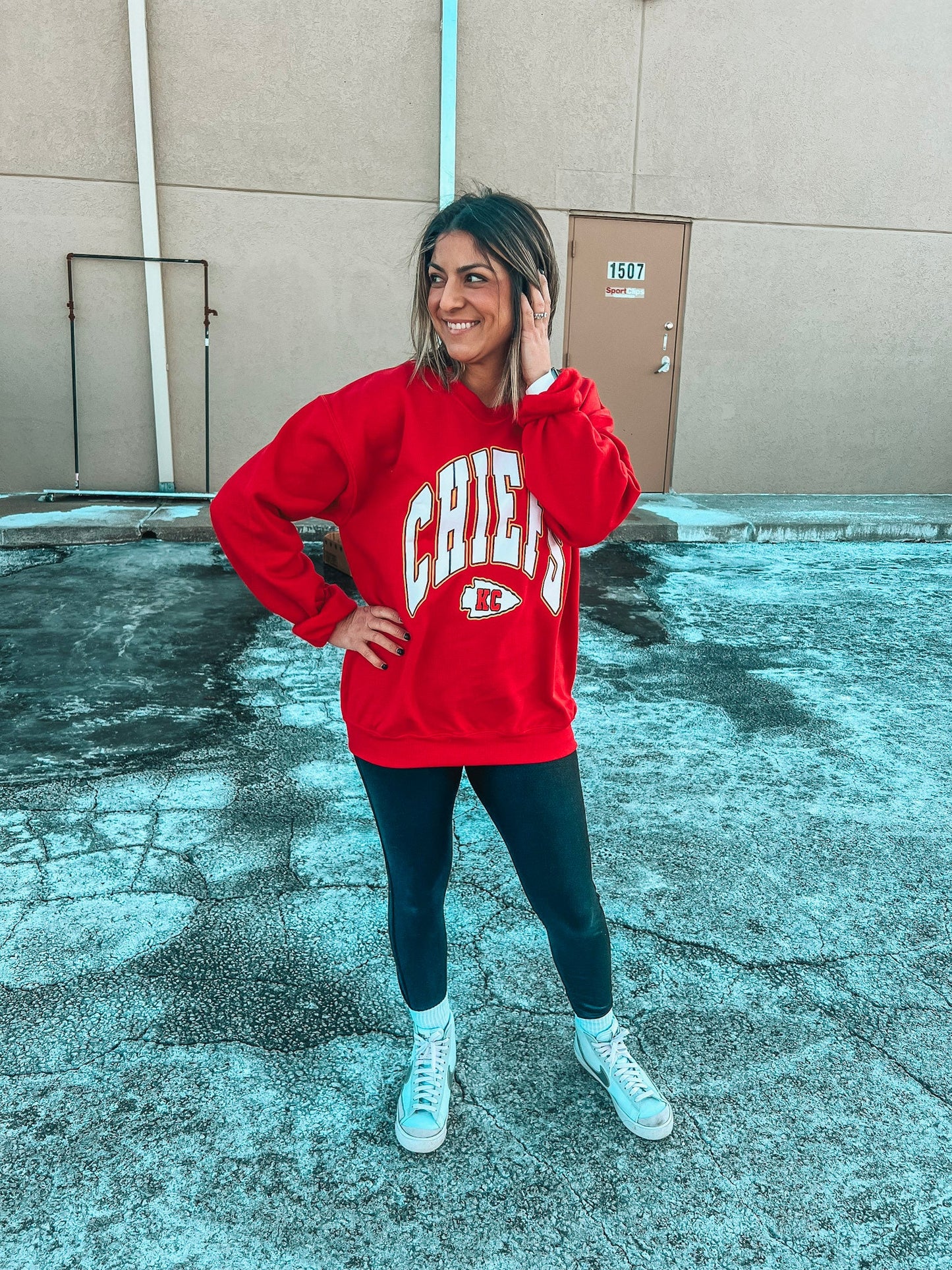 CHIEFS LARGE FONT SWEATSHIRT