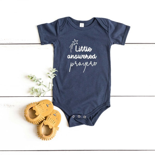 Little Answered Prayer Star Baby Onesie