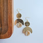 Eclipse Golden Ivory Earrings