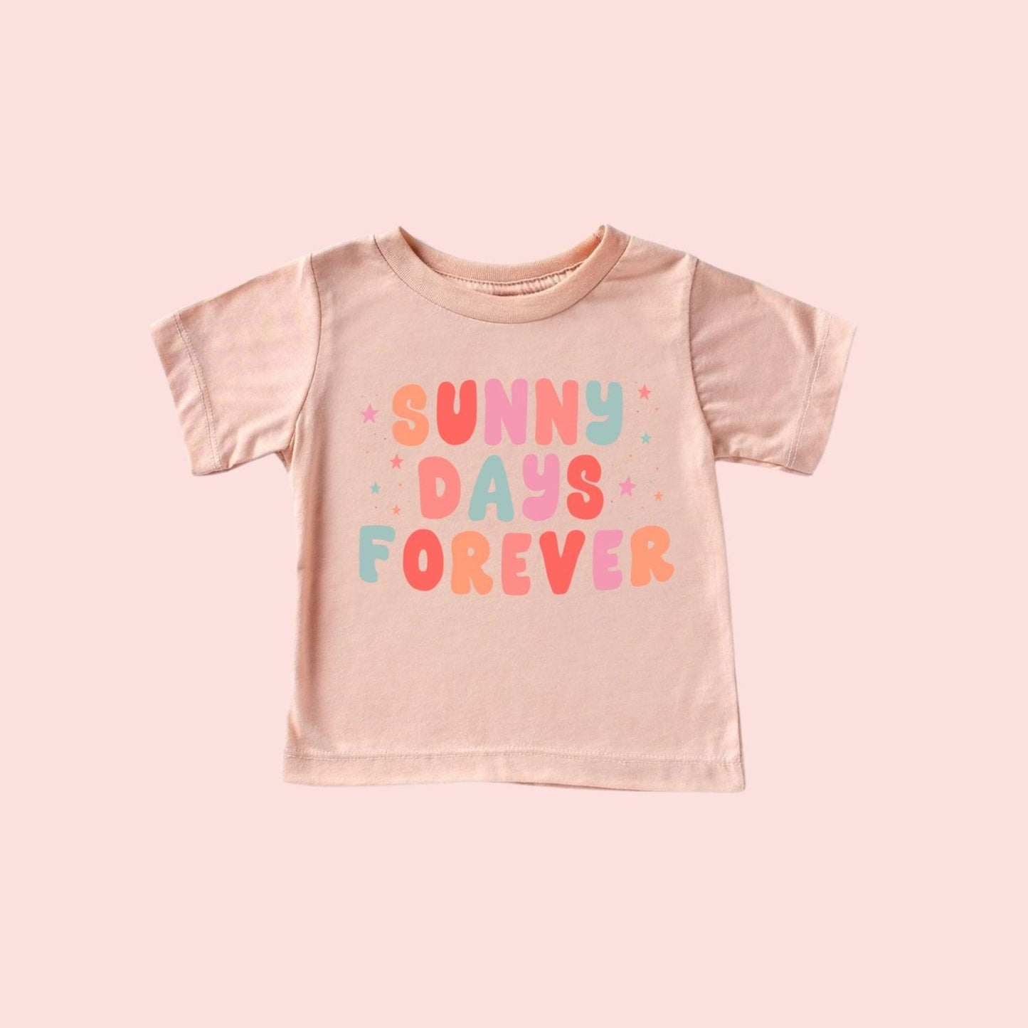 Sunny Days Forever Toddler and Youth Shirt Summer Shirt