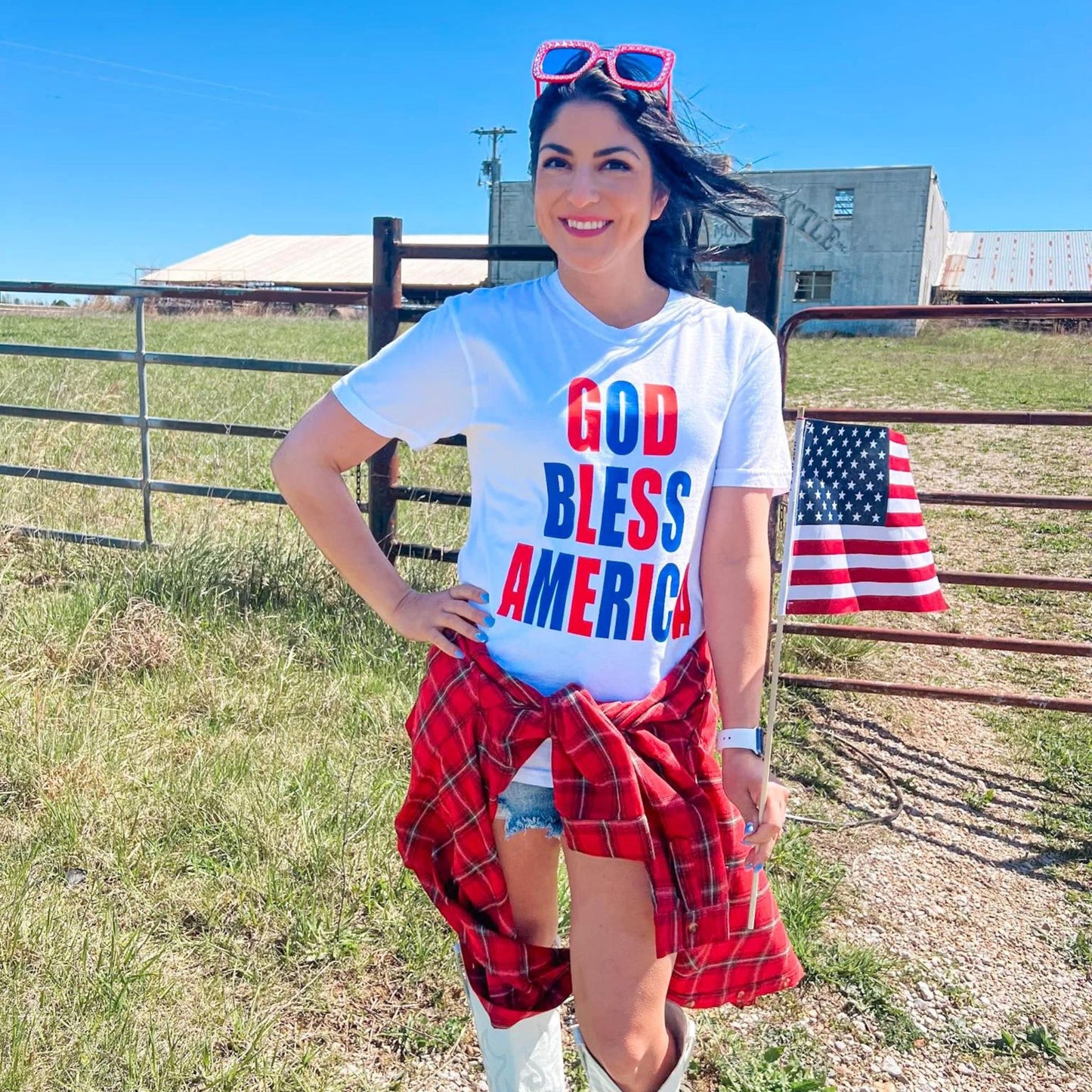 GOD BLESS AMERICA TEE