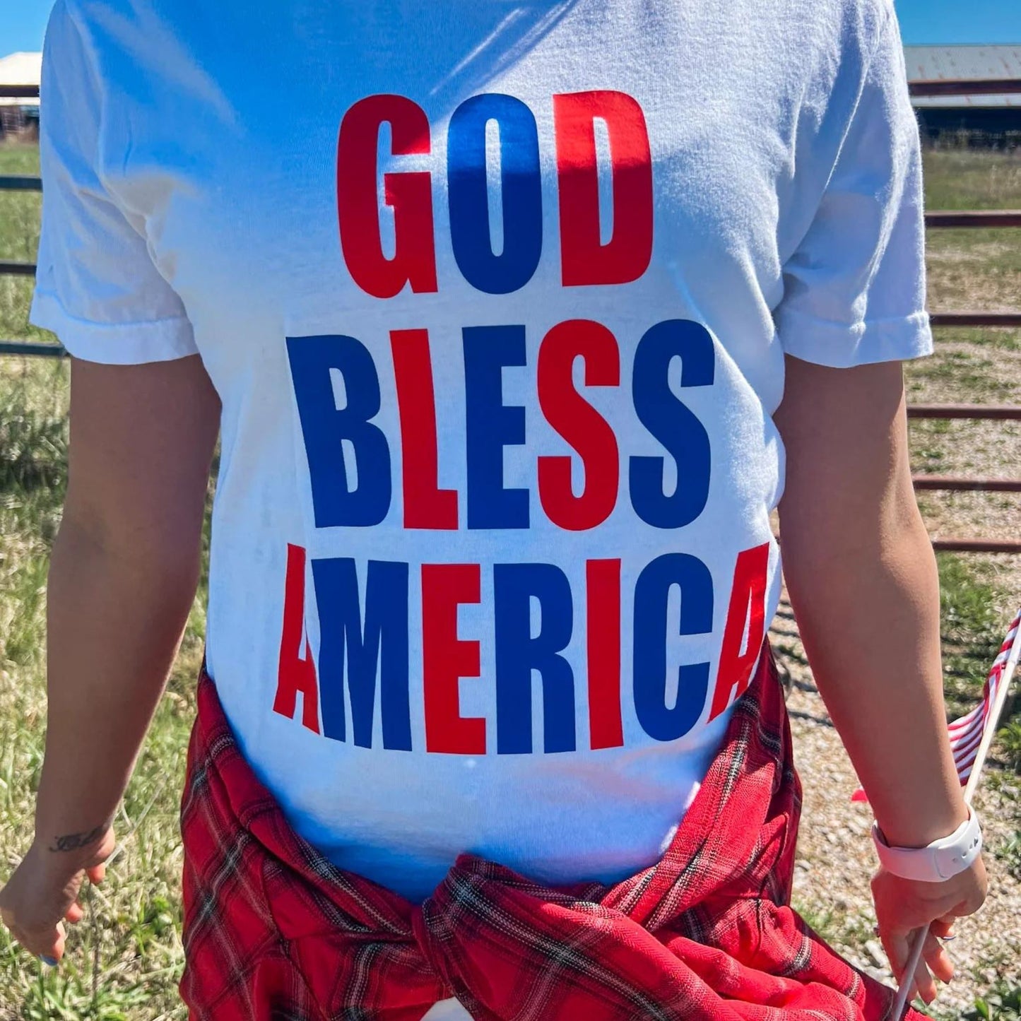 GOD BLESS AMERICA TEE