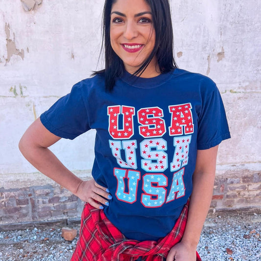 USA USA USA TEE