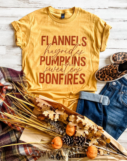 FLANNELS, HAYRIDES