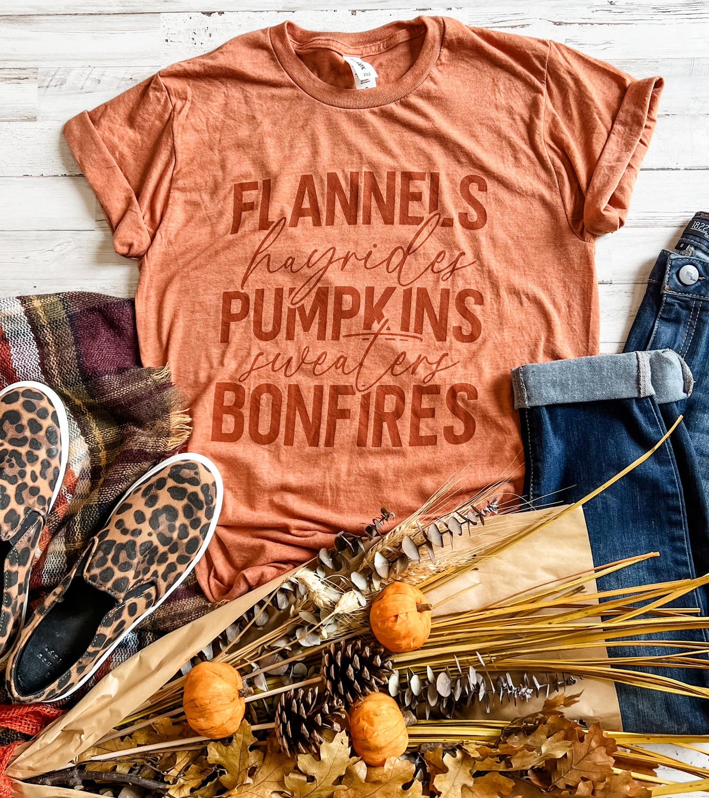 FLANNELS, HAYRIDES