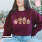 Gingerbread Coffee Christmas Sweatshirt