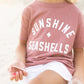 Sunshine + Seashells Toddler and Youth Color Shirt