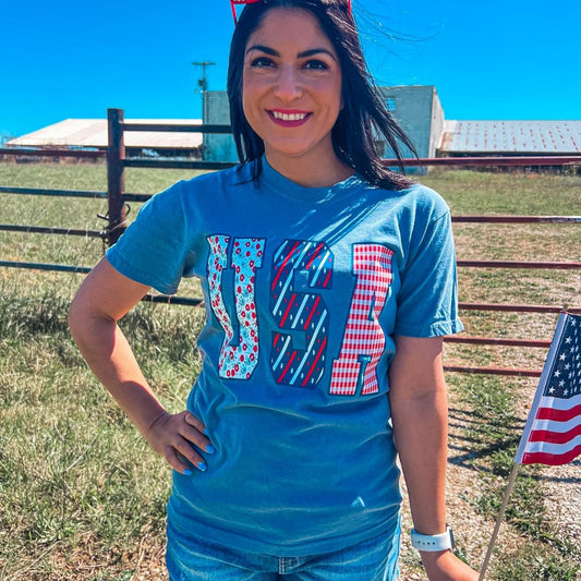 Liberty Letters USA Tee