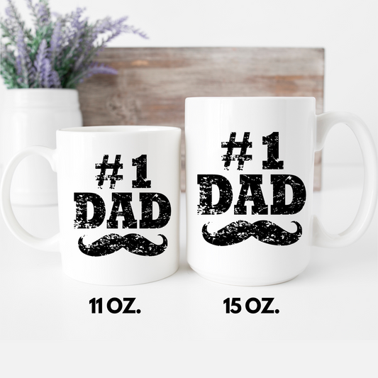 #1 Dad Mug