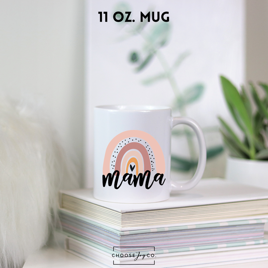 Boho Rainbow Mama Mug