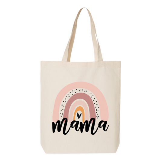 Mama - Boho Rainbow Tote